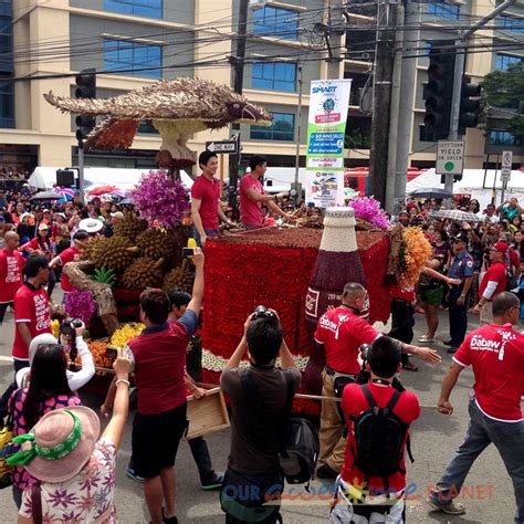 KADAYAWAN FLOAT PARADE: A Grand Spectacle of Davao's Fruits, Flo.